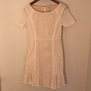 Crochet Short Sleeve Dresss